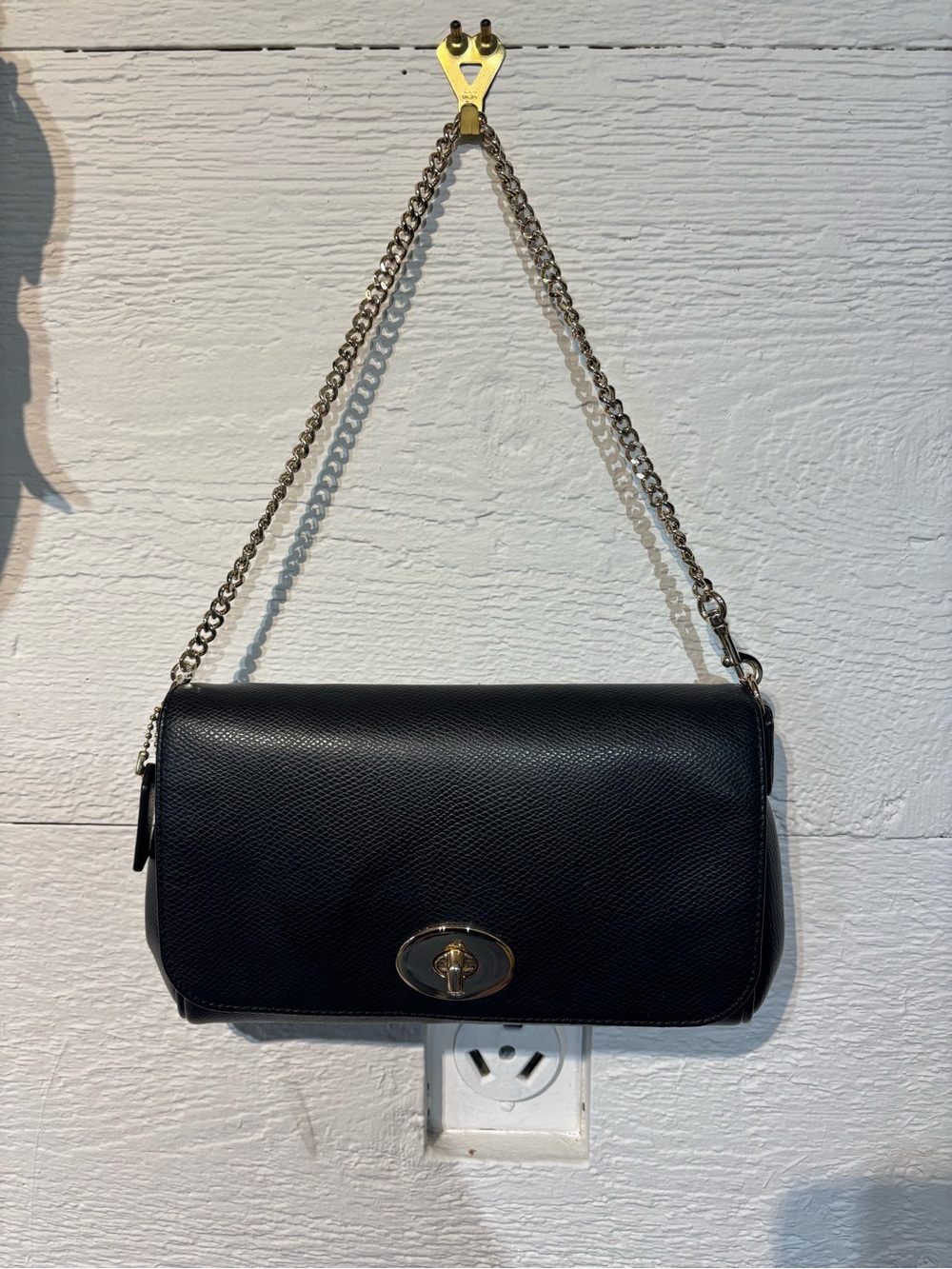 Coach Mini Ruby Bag F34604 Black Leather